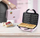 Toster për Waffle Bestron AWB700P, 750W, rozë
