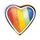 Shkëlqyes për fytyrë Revolution I Heart Love X Pride