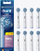 Глави за замена за четка за заби Braun Pro Sensitive Clean, сет 8 парчиња, за чувствителни непца, бели