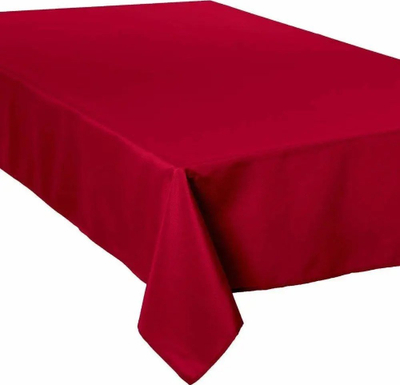 Mbulese tavoline Paris Prix, drejtkëndore 150 x 300 cm, kundra njollave, bordo