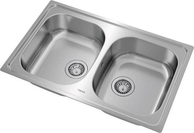 Lavaman Teka Universe 80 T-XP, 800x500 mm, i argjendtë