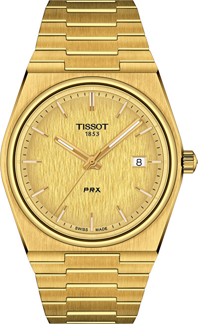 Orë për meshkuj Tissot, e artë