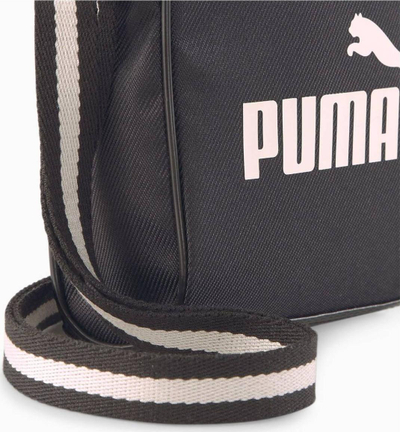 Çantë pouch Puma Campus Compact Portable 078827 01, e vogël, e zezë