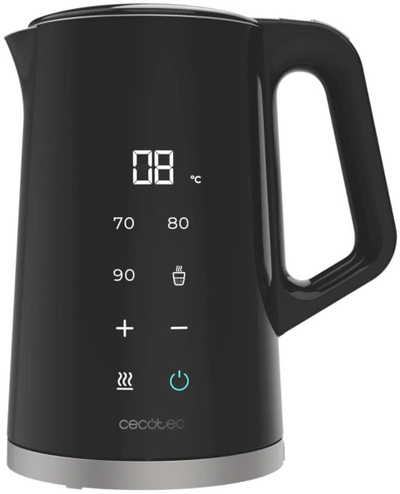 Ibrik elektrik Cecotec Thermosense 800 Neo, 1.7L, 2200W, inox
