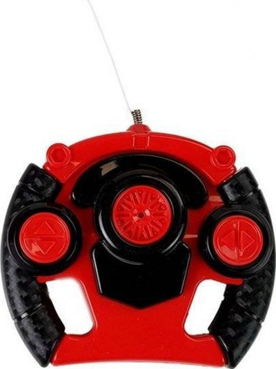 Lodër kamion zjarrfikës me pult LEANToys R / C, 28 cm, i kuq