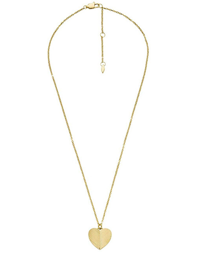 Qafore për femra Fossil Heart Harlow JF04652710, e artë