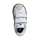Trampa kalamajsh Adidas VL Court 3.0, me shqerë ngjitës, taban gome, të bardha