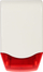Sirena jashtme Telmor TSZ-4D, 12V DC, me dritë LED, e bardhë