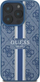 Mbulesë telefoni Guess 4G Stripe, MagSafe, për iPhone 16 Pro Max, blu