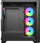 Kuti kompjuteri VeinX GL29AL-BK, Mid Tower ATX, xham i tejdukshëm, 4x 120mm ARGB, e zezë