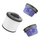 Set filtrash HEPA Dreame, për Z20 Z30 Z40 AquaCycle Z30 Ultra, 3 copë, gri