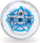 Yo-yo Yoyofactory LED Spinstar, trup i tejdukshëm, drita LED blu