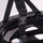 Helmetë biçiklete VAGG, In-Mould PC EPS, madhësia M L, e zezë