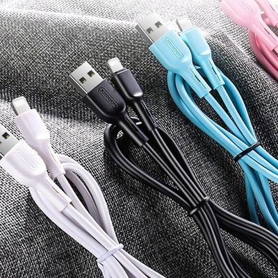 Kabllo Lightning Joyroom, 1m, 2A, e zezë