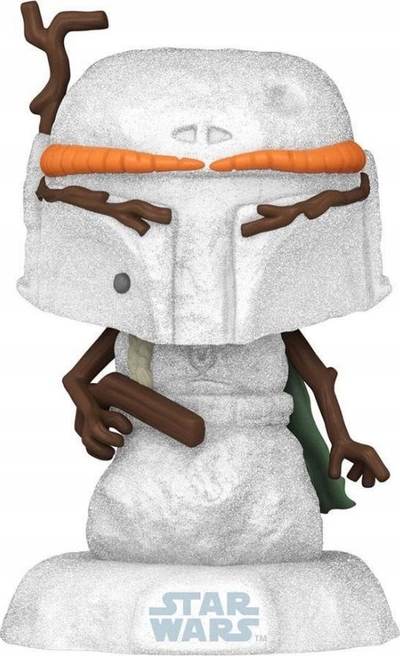 Figurinë Funko POP Star Wars Holiday Boba Fett Snowman, koleksion, vinil