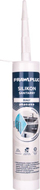 Silikon sanitar Rawlplug, 300 ml, i bardhë