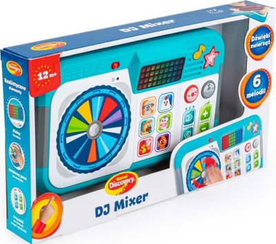Lodër muzikore Hape Magic Touch DJ Mixer, interaktive, për kalamaj, shumëngjyrëshe