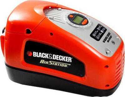 Kompresor Black & Decker ASI300, 12 / 230V,  i zi/kuq                       