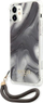 Mbështjellës telefoni Guess GUHCP12SKSMAGR, për iPhone 12 mini 5.4", Marble Collection, gri
