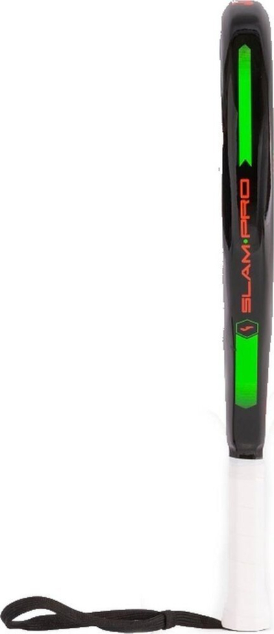 Raketë padeli Joma Slam Pro II, formë rrethore, fibra karboni 12K, e zezë