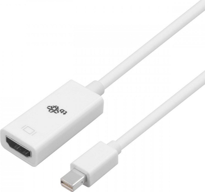 Adapter TB Mini DisplayPort në HDMI, 15 cm, i bardhë