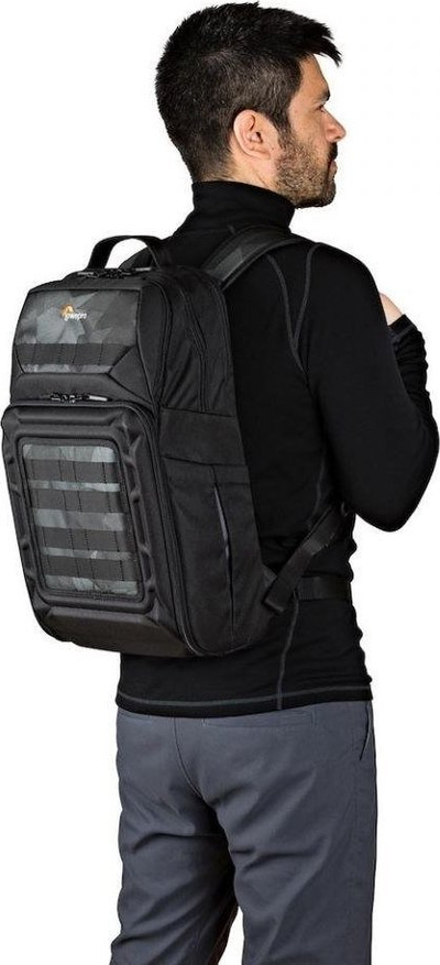 Ранец за дрон Lowepro DroneGuard BP 250, за DJI Mavic Pro, со простор за лаптоп 15", црн