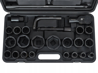 Set çelësa goditës KELTIN 26 copë, 3/4" dhe 1", 17-65 mm
