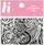 Folie transferuese për thonj HI HYBRID Bandana 04, dekorative, transparente