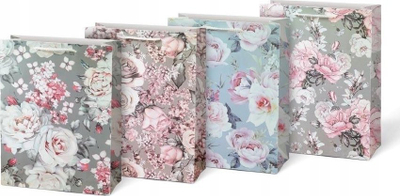 Кеса за подарок Gift Bag L Lux, 22.5x33.5x10 cm, со рачка, шарена