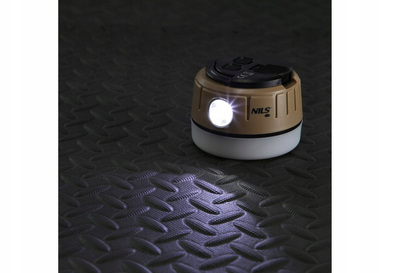 Llambë kampingu NILS Camp NC0005, LED, USB C, gri