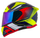 Helmetë moto CASSIDA Aero Drome 2026, full face, vizor diellor, shumëngjyrëshe