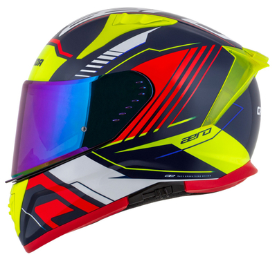 Helmetë moto CASSIDA Aero Drome 2026, full face, vizor diellor, shumëngjyrëshe