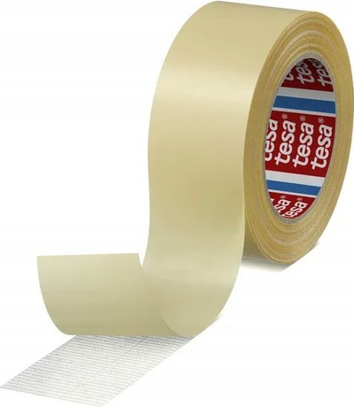 Shirit ngjitës dypalësh Tesafix 4934, 25 mm x 25 m, me pëlhurë