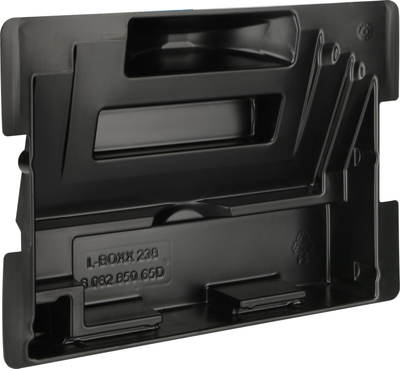 Inlay për valixhen Bosch Professional L-Boxx 238, për GKS 55+G e GKS 55+GCE, plastik, i zi