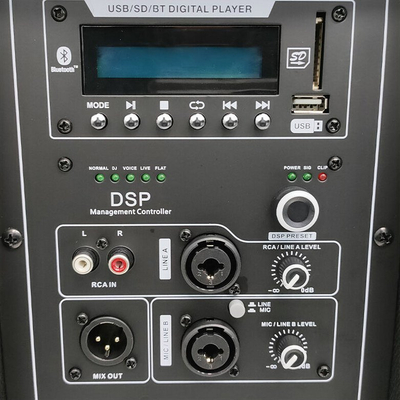 Kuti akustike aktive DNA SPX15 DSP, 15", Bluetooth, e zezë