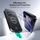 Mbrojtës ekrani ESR UltraFit Classic për iPhone 17 Pro, xham i forcuar, set me 2 copë, transparent
