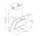 Aspirator kuzhine Akpo WK-4 Nero Line Eco, 320 m³/h, inox, i zi