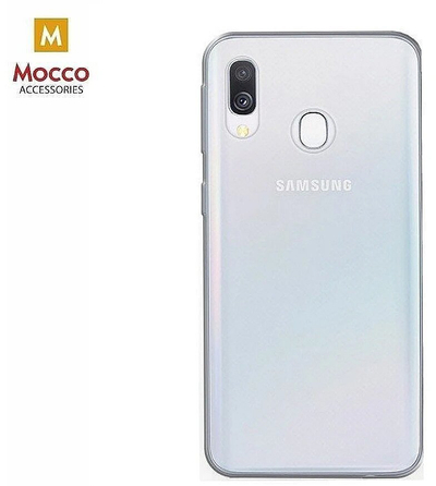 Kapak telefoni Mocco Ultra për Samsung Galaxy A20 A205, silikon 0.3 mm, transparent