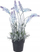 Lavandë artificiale dekorative Home Styling Collection, në vazo, 40 cm, vjollcë