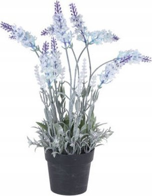 Lavandë artificiale dekorative Home Styling Collection, në vazo, 40 cm, vjollcë