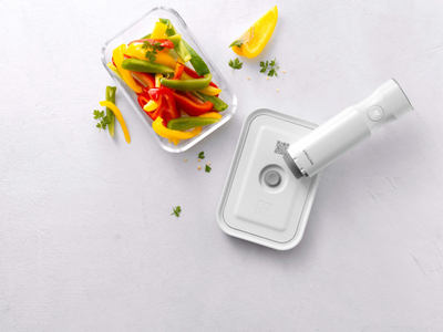 Kontenier qelqi Zwilling Fresh &amp; Save, vakum, i tejdukshëm
