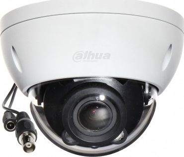 Камера за безбедност Дахуа HAC-HDBW1500R-Z-2712-S2, 5Mpx, мото-зум леќа 2.7–12mm, бела