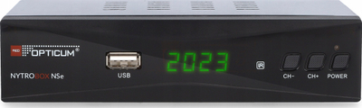 Tuner dekoder Opticum Nytrobox NSe, DVB-T2 HEVC H.265, Full HD 1080p, i zi