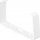Mbajtëse për kanal ventilimi airRoxy, PVC, 110 x 55 mm, 2 copë