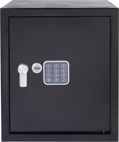 Kasa sigurie Yale YSV 390 DB2, kombinim elektronik dhe çelës, gri