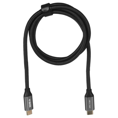 Kabllo USB iBOX TC31G2, USB-C në USB-C, 1 m, i zi