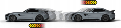 Set ndërtimi Revell Build N Race Mercedes AMG GTR, shkallë 1:43, pull back, gri