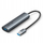HUB USB Vention TGXHB, 5 me 1, nga USB-A në USB-C edhe 3x USB 3.0, 0.15m, gri
