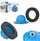 Furçë pastrimi për disqe frenash Geko G02663, 150mm, 1/2", blu
