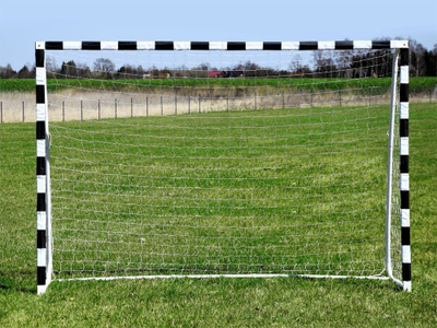 Portë futbolli Stadion SP0661, 300x200x90 cm, metal, e bardhë